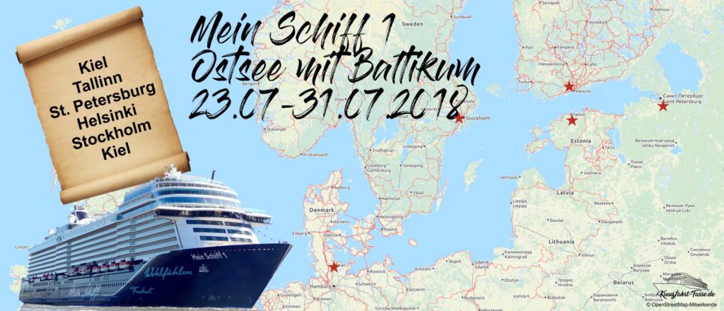 Kreuzfahrt-Tasse-Galerie