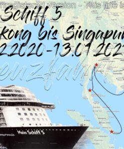 Mein Schiff 5 - Singapure mit Hong Kong