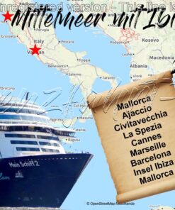 Mein Schiff 2 Mittelmeer mit Ibiza 20.-30.5.2019