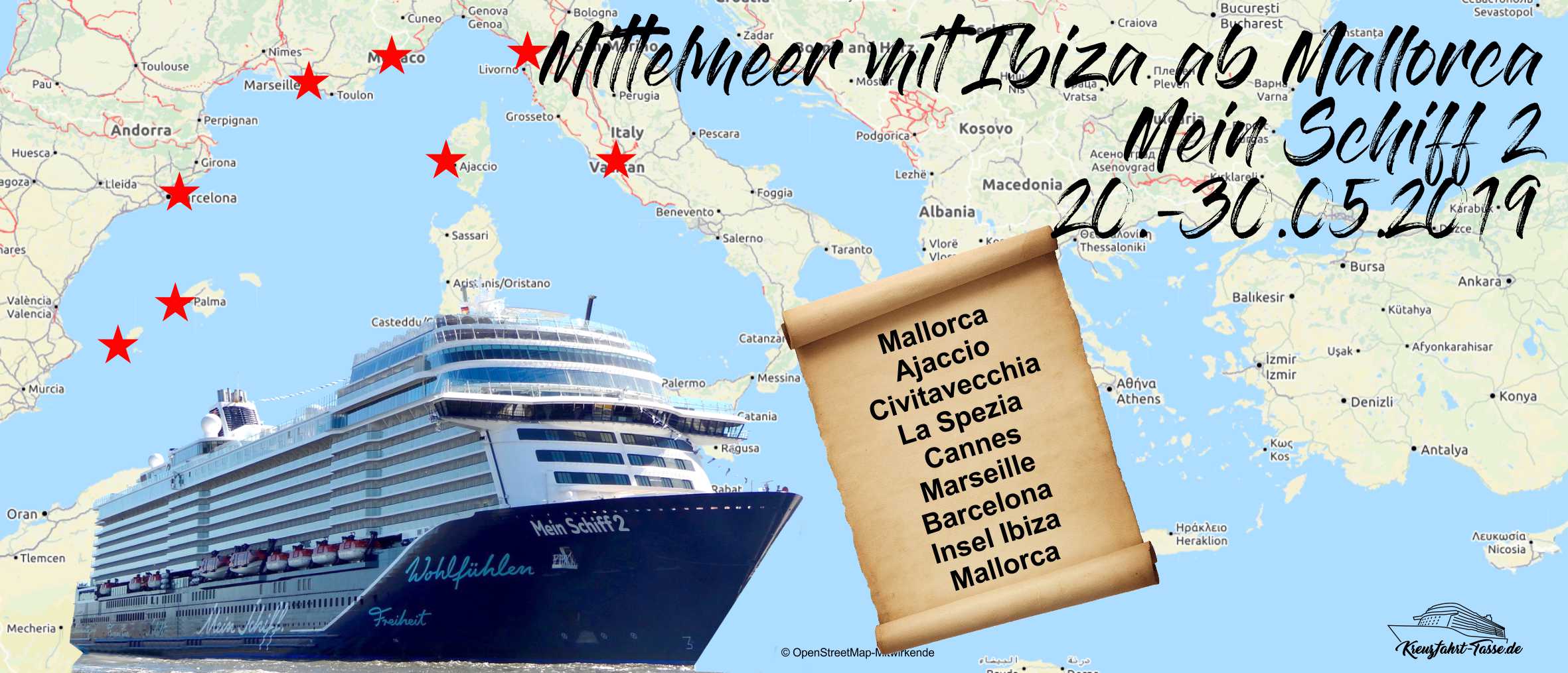 Mein Schiff 2 Mittelmeer Mit Ibiza 20 3052019