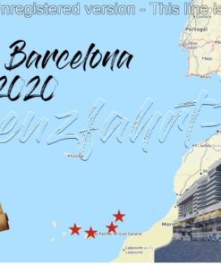 AIDAnova Tenereiffa nach Barcelona 01.4.-10.4.2020