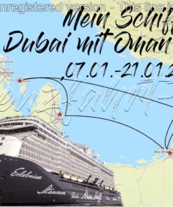 Mein Schiff 4 Dubai mit Oman 7.-21.1.2019