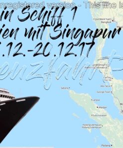 Mein Schiff 1(alt) Asien mit Singapur 6.-20.12.2017