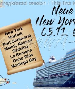 Mein Schiff 1 New York bis Jamaika  05.11. bis 18.11.2019