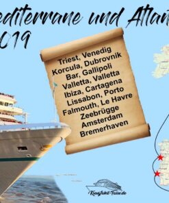 MS Artania - Mediterrane und Atlantische Küsten