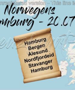 AIDAperla Norwegen ab Hamburg