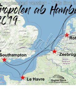 AIDAmar Metropolen ab Hamburg 1