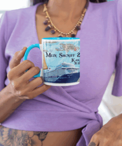 Alternative view of Entdecken Sie den Ozean in Ihren Händen: Unsere individuellen Kreuzfahrt-Tassen in zwei Farben - Eine exklusive Sonderedition nur bei kreuzfahrt-tasse.de! 🚢☕✨