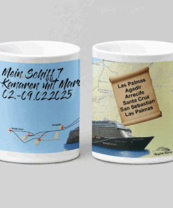 Jubiläumsangebot Kreuzfahrt-Tasse Set 2 Tassen