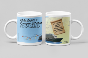 Jubiläumsangebot Kreuzfahrt-Tasse Set 2 Tassen
